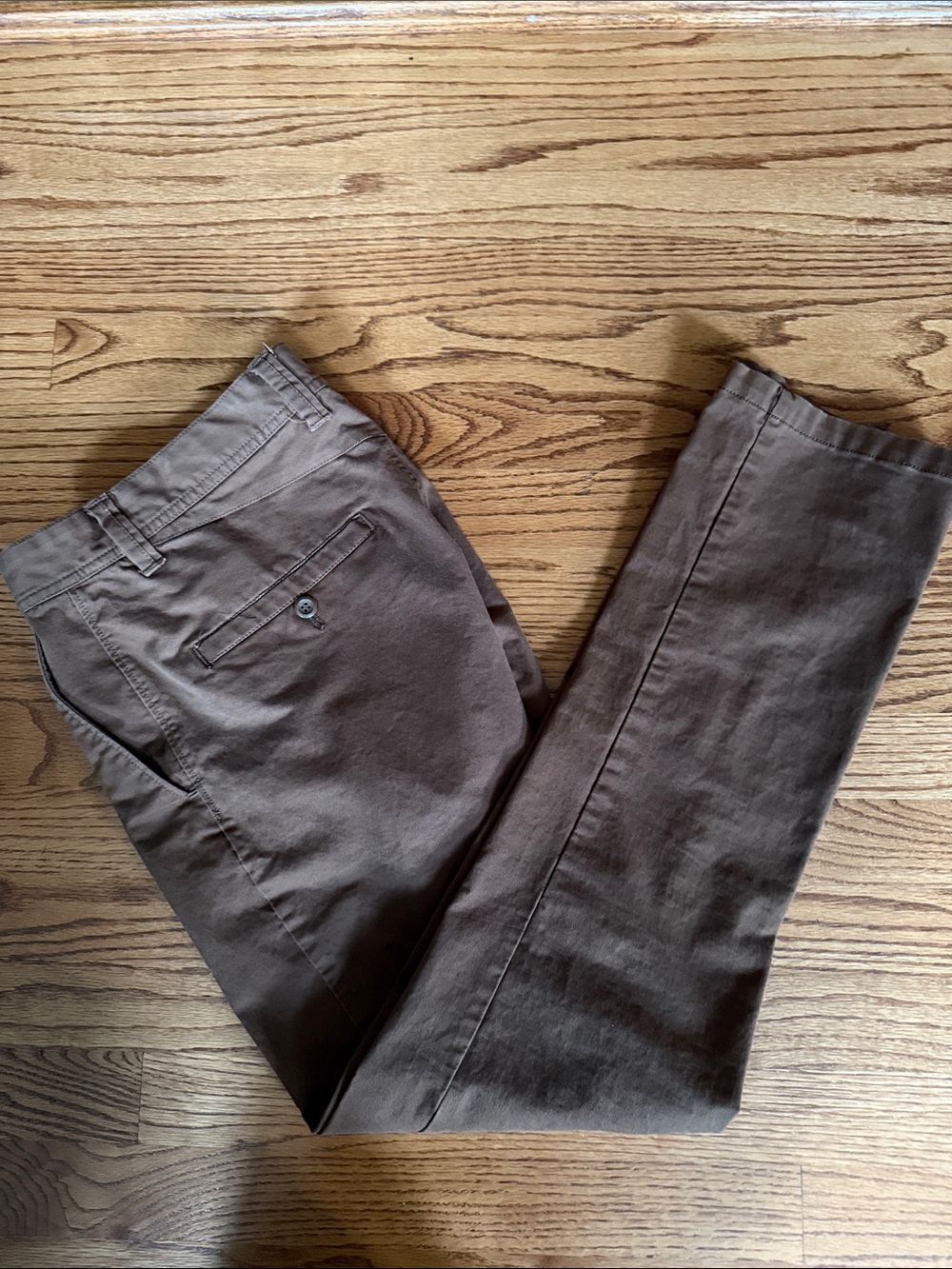 Volcom Men's Brown Slim Chino Pants